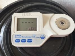 HANNA HI 96822 Seawater Refractometer guter Zustand