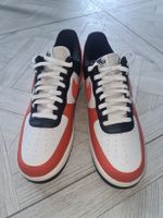 Nike Air Force 1, Grösse 47.5, neuwertig, Orange-Schwarz