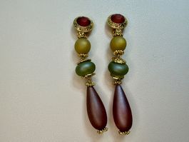 Vintage Ohrringe Clips Luxus Modeschmuck