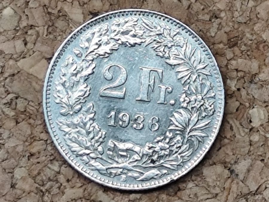 Tutti le monete: ==> 2Fr 1936 vz <== – Usato da Bern venduto da b.man_is_back 1