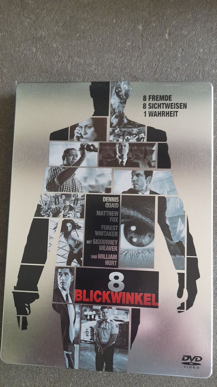 Alle DVDs: 8 BLICKWINKEL   DVD  STEELCASE – Gebraucht aus Wetzikon ZH von Ramones01