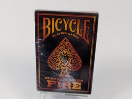 Spielkarten Bicycle Elements Series Fire neuwertig