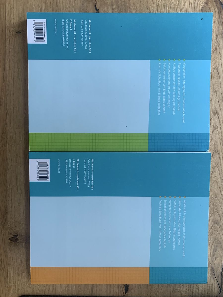 Libri: Mathe verstehen 1 und 2, Set – Usato da Lotzwil venduto da fra_t28l 1