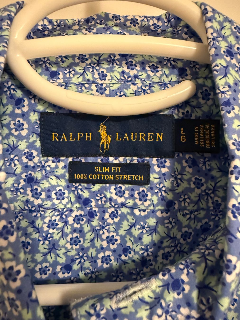 Ralph Lauren Hemden: Ralph Lauren Hemd Slim Fit Blumenmuster L – Neu (gemäss Beschreibung) aus Zürich von klaluk00 1