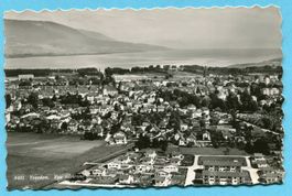 Yverdon 1952 - vue aérienne