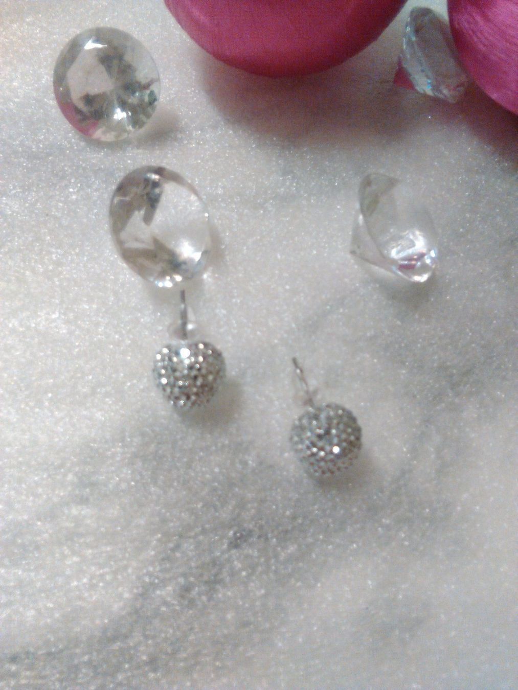 Boucles d'oreille: ohrringe mit echt kristall,glitzer – Neuf (Voir description) à Basel par bijoutrie_4 2