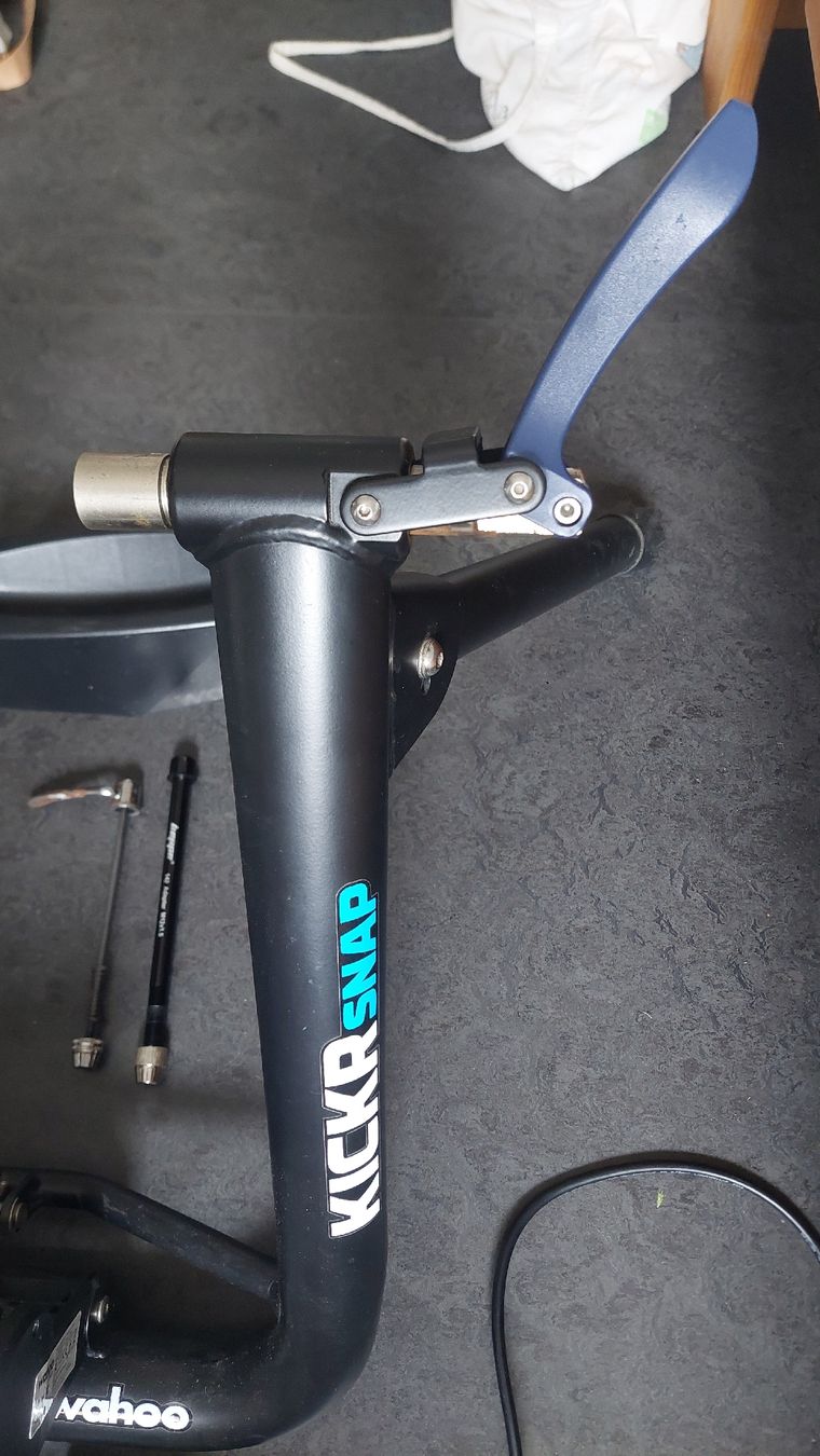 Wahoo Hometrainer: wahoo Kickr Snap Fahrradtrainer Rolle ERG Mode – Usato da Davos Platz venduto da Linus_Lang 4