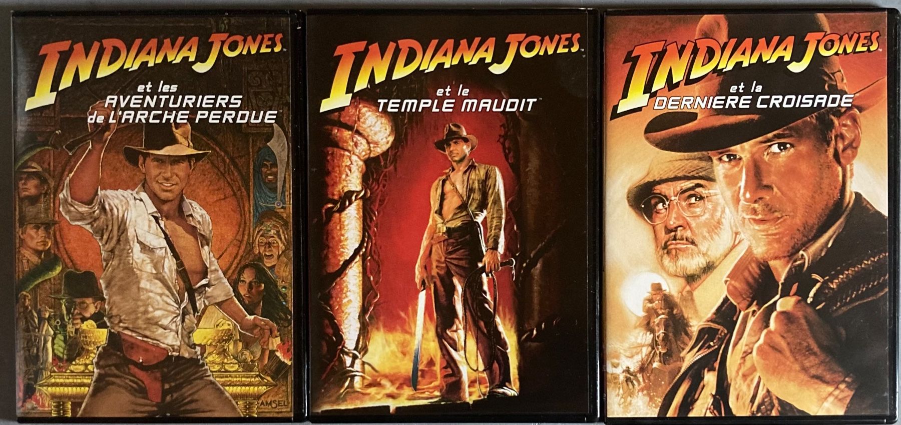 Tutti i DVDs: INDIANA JONES (LA TRILOGIE) – Usato da Poliez-Pittet venduto da Newtown-Records 3