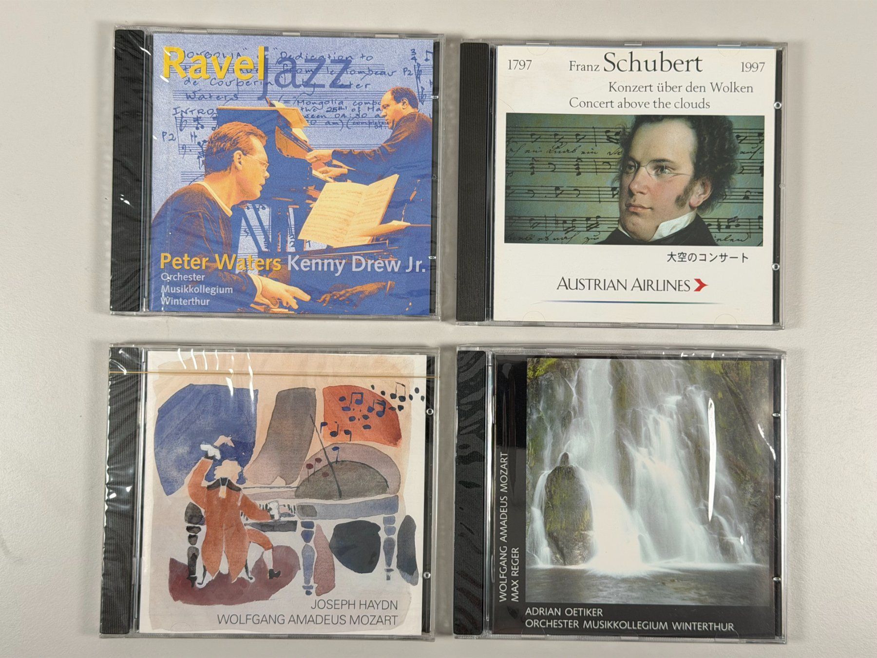 CD: 4 Klassik-CDs Musikkollegium Winterthur – Usato da Winterthur venduto da whg_y7rz
