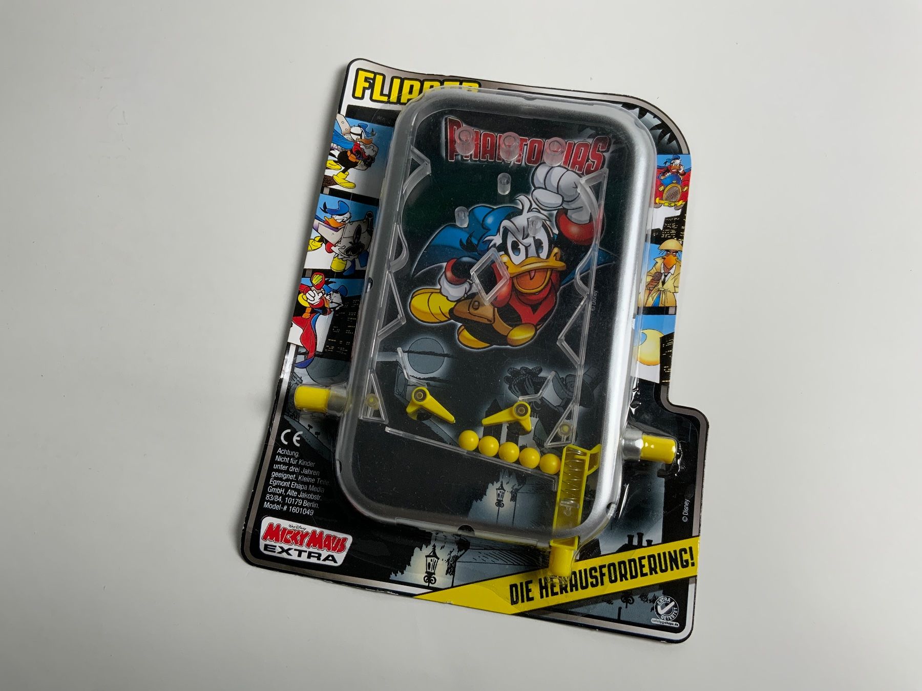Jouets: Mini-Flipper Phantomias – Micky Maus Extra Beilage OVP – Neuf (Voir description) à Murgenthal par MrAllerlei