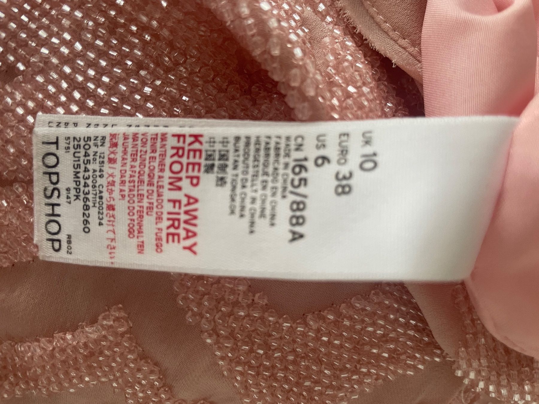 Topshop Camicette: Unique by Topshop Oberteil mit Glasperlen – Usato da Zürich venduto da mar_y97k 6