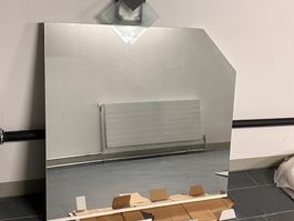 Grosser Bad oder Wandspiegel mit Beleuchtung