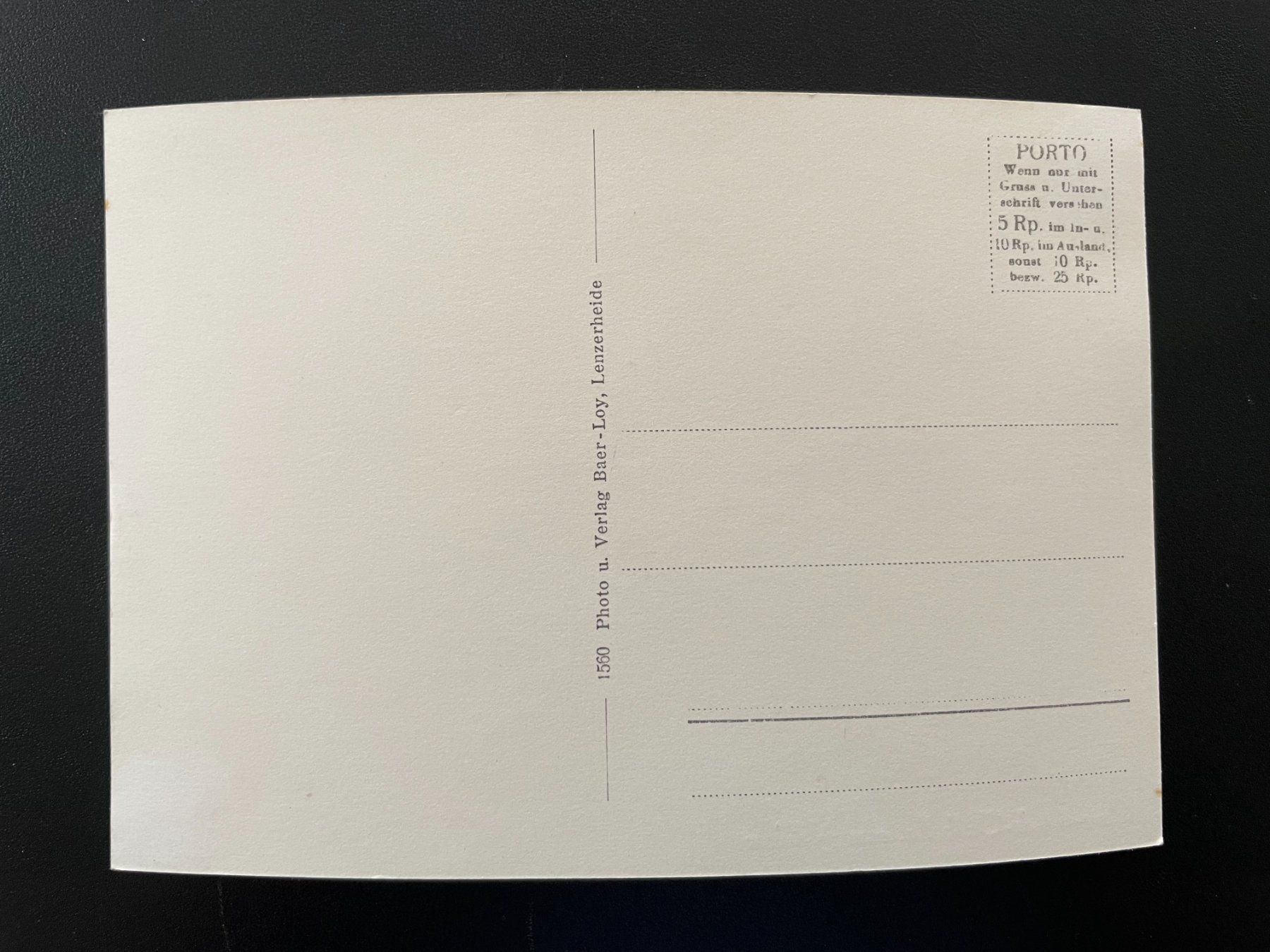 Cartoline postali: AK GR Lenzerheide-Valbella am Heidsee – Usato da Thal venduto da Danny82 1