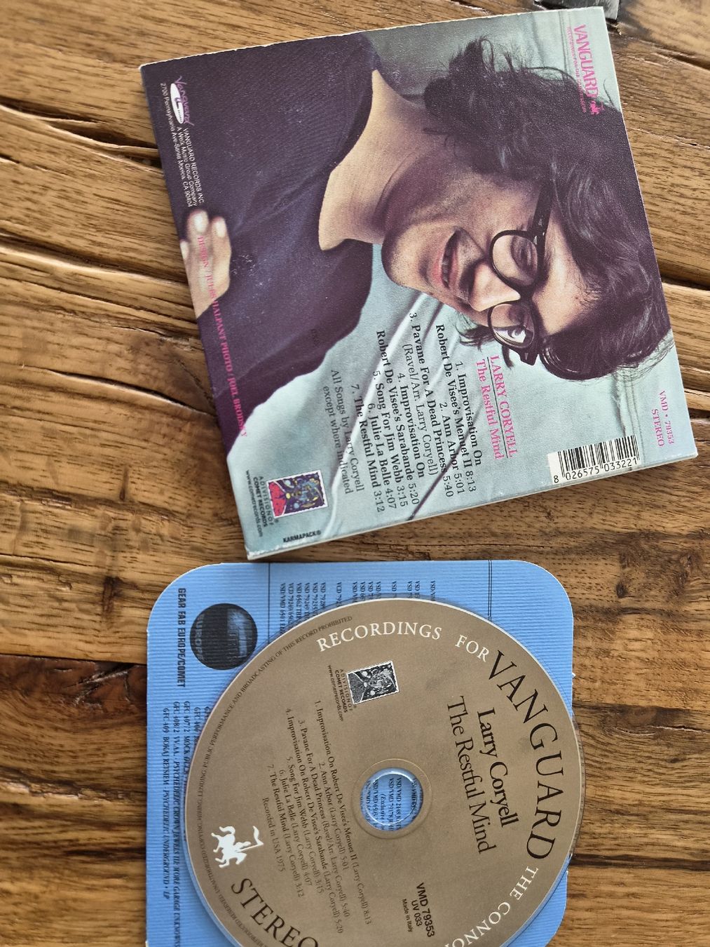 CD: LARRY CORYELL THE BEAUTIFUL MIND – Usato da Zofingen venduto da Tinpan 2