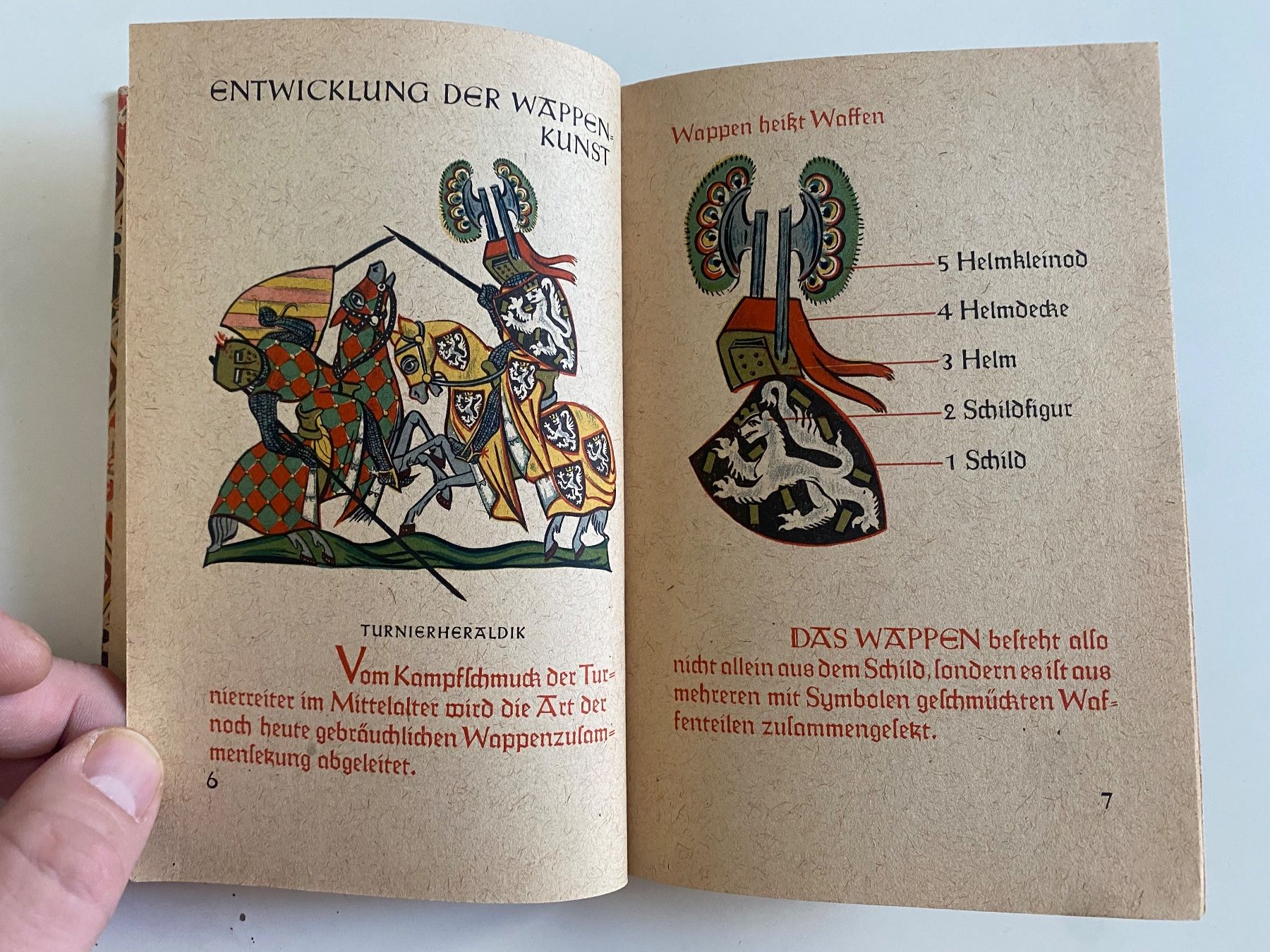 Libri: Antikes Buch - Deutsche Wappenkunst - Deutschland – Usato da Münsingen venduto da Ganjam 4
