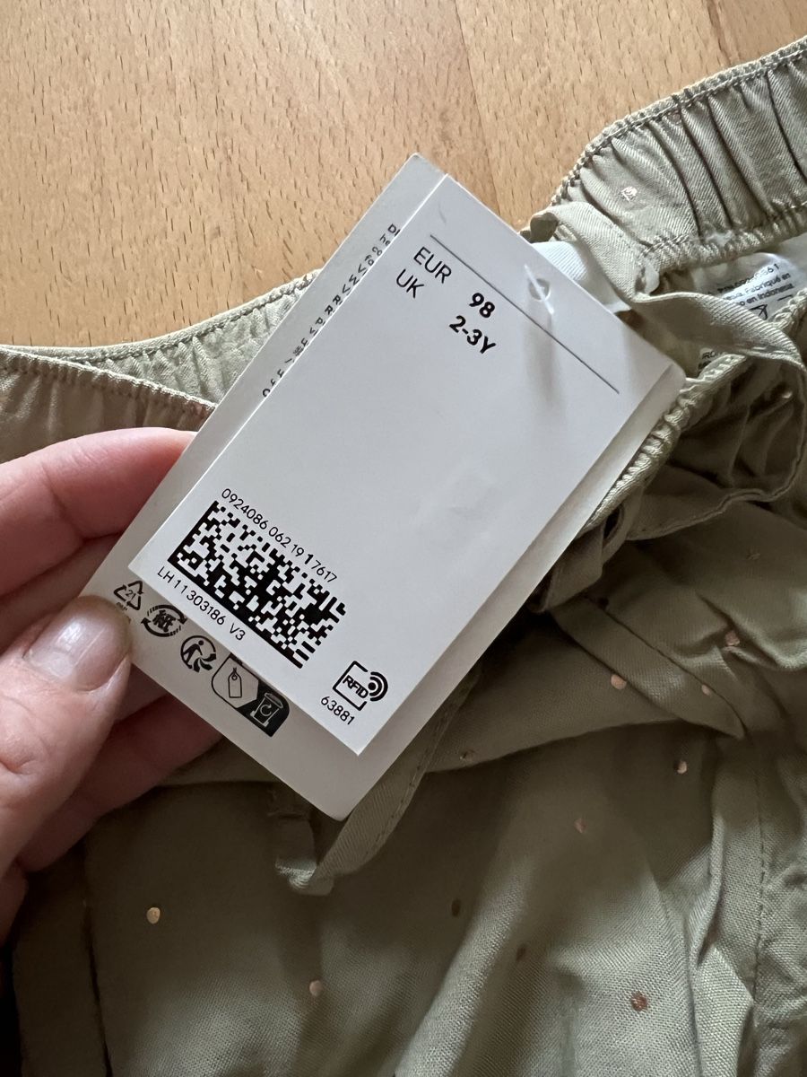 H&M Pantaloni: Neue Sommerhose H&M Grösse 98 – Nuovo (secondo la descrizione) da Ebikon venduto da KarinM02 3