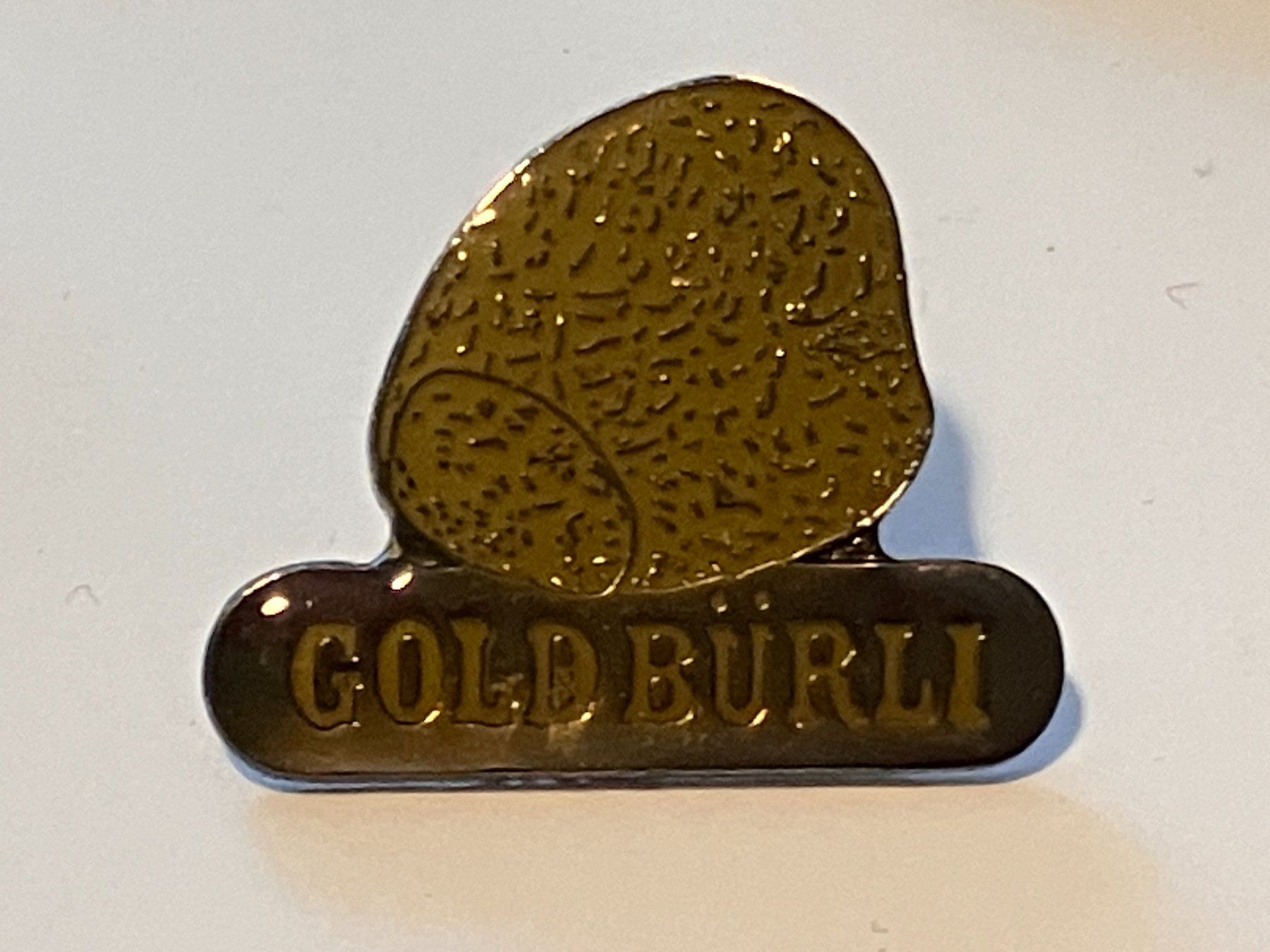 Placchette & Badge: 1 Pin Goldbürli – Usato da Basel venduto da djwwpp
