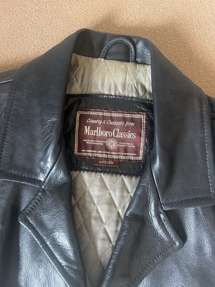 Marlboro Vestes: Veste cuir Marlboro Classic – D'occasion à Neuchâtel par GreenMood 9