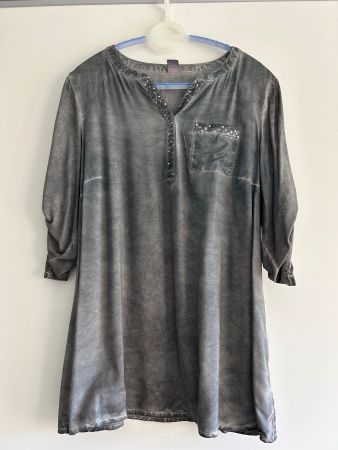 Damen Tunika grau Grösse 40
