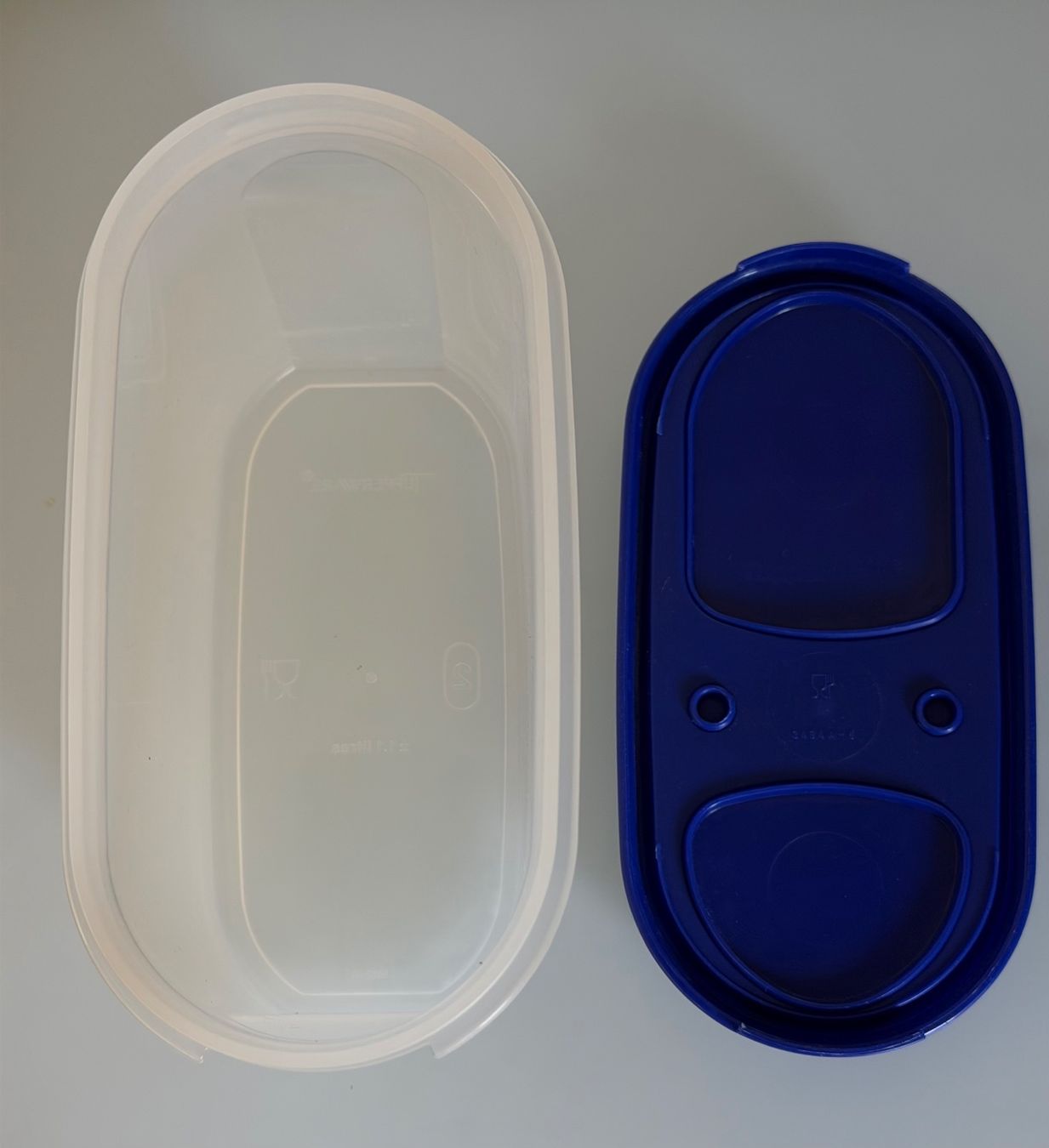 Behälter & Ähnliches: Tupperware Vorratsdose 1.1 l, blau – Gebraucht aus Niederhasli von Erwied 5