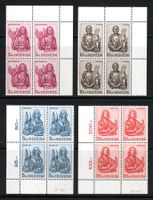 1961 Evangelisten Viererblöcke postfrisch SBK 456.--
