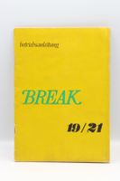 Citroen Break 19/21 1967 Betriebsanleitung