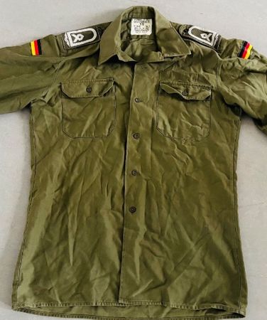 Bundeswehr Feldhemd A. Schwarz Sulzbach – Gr. 39/40 (M)