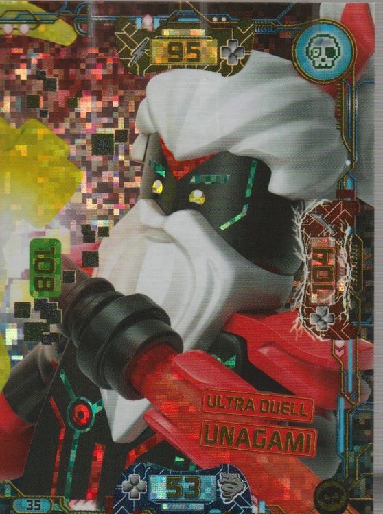 LEGO NINJAGO TRADING CARD SERIE 5 # 35 ULTRA DUELL ANAGAMI (Neu (gemäss ...