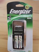 Energizer Ladegerät Mini mit 2 AA aufladbaren Batterien NEU