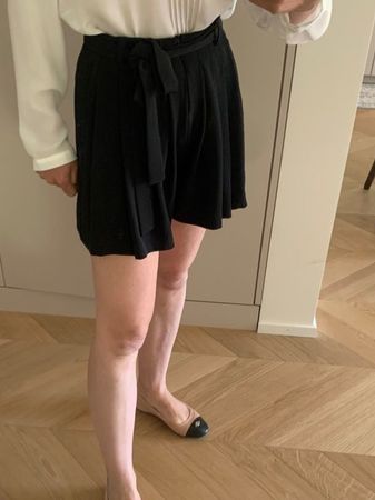 ZARA black plated elegant short XS/S