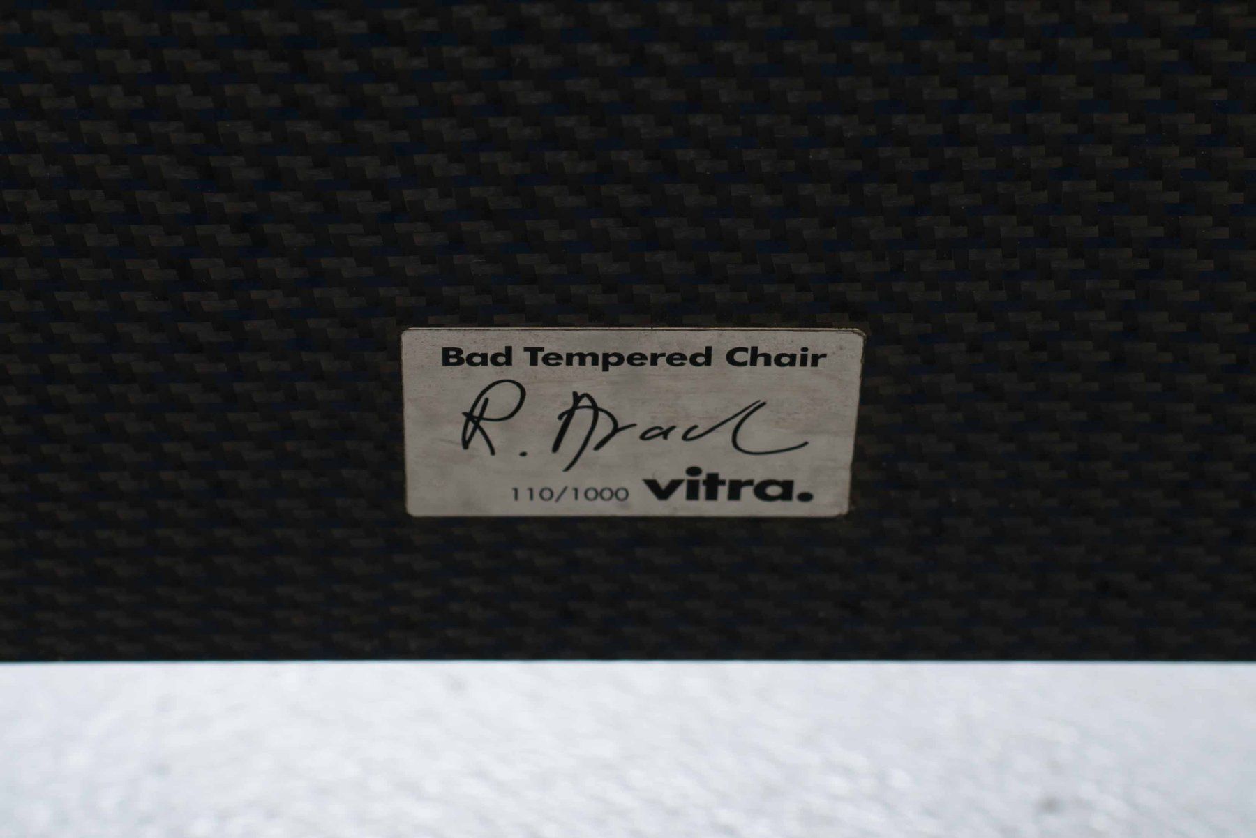 Vitra Sessel: Vitra Bad Tempered Chair von Ron Arad – Gebraucht aus Zürich von STUZH38 8