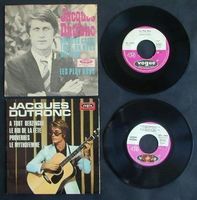 JACQUES DUTRONC Sammlung, 60er Jahre Vinyl EP + Single