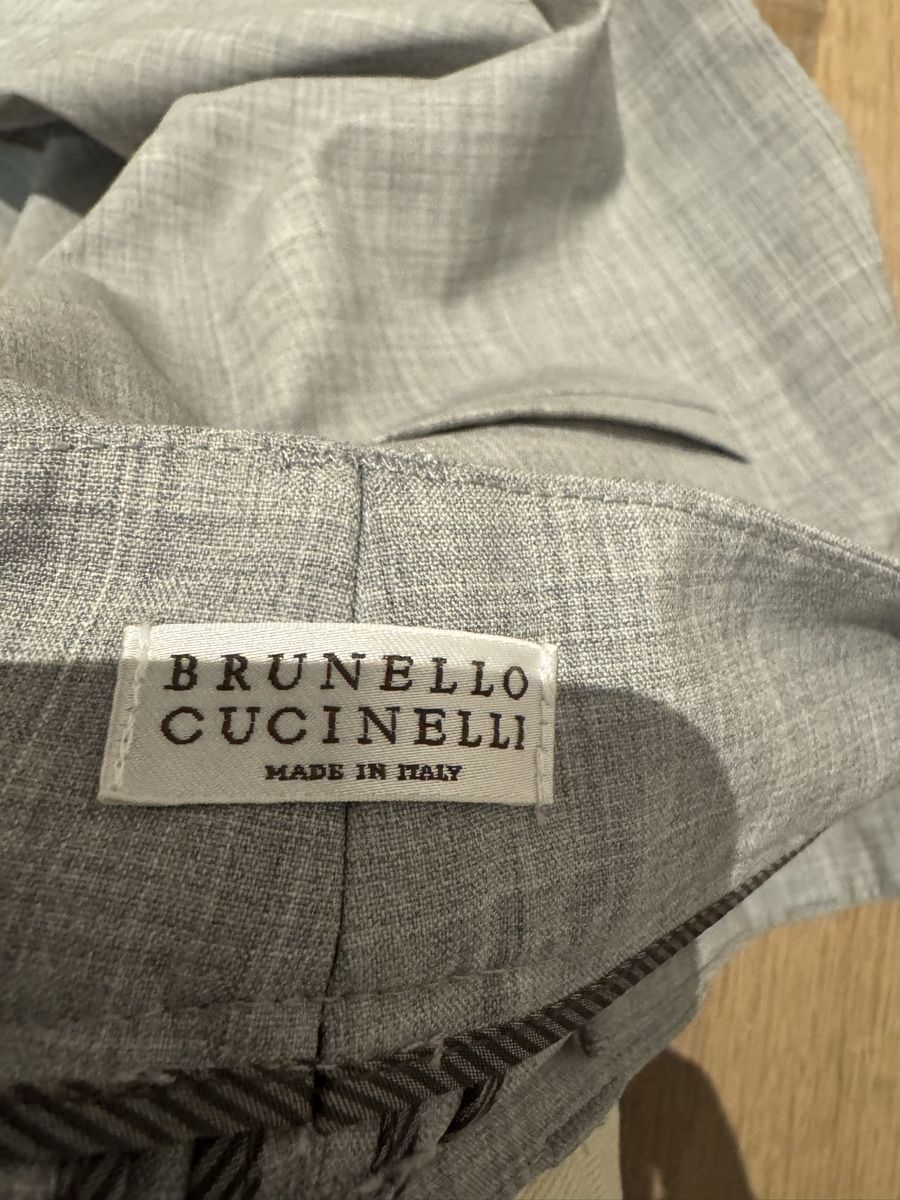 Brunello Cucinelli Pantaloni: Brunello Cucinelli Pants, Light Grey, Women's Size S – Nuovo (secondo la descrizione) da Küsnacht ZH venduto da Zafsa 2