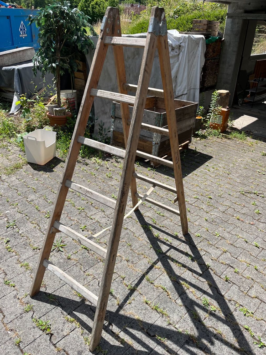Scale: Holzleiter 1.65 Meter hoch – Usato da Leuggern venduto da Yzerman2 2