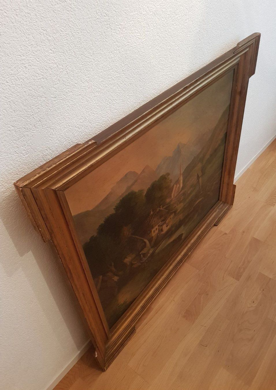 Gemälde: Bild / Ölgemälde von A. Lehner: "Mühle" – Gebraucht aus Bern von Philipp8578 1