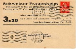 PK, Schweizer Frauenheim Zürich