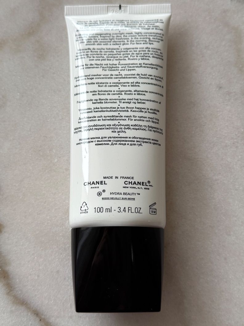 Chanel Cura del viso: Chanel Hydra Beauty Maske 100 ml – Nuovo e nell'imballaggio originale da Zürich venduto da luxforless 1
