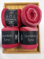  4 Knäuel Gomitolo Tono von Lana Grossa 