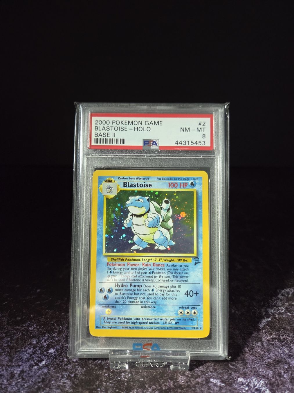 Pokémon Carte collezionabili: Charizard Blastoise Venusaur Holo Base 2 PSA 8 EN (2000) – Usato da Lauerz venduto da gp9_zt9k 7