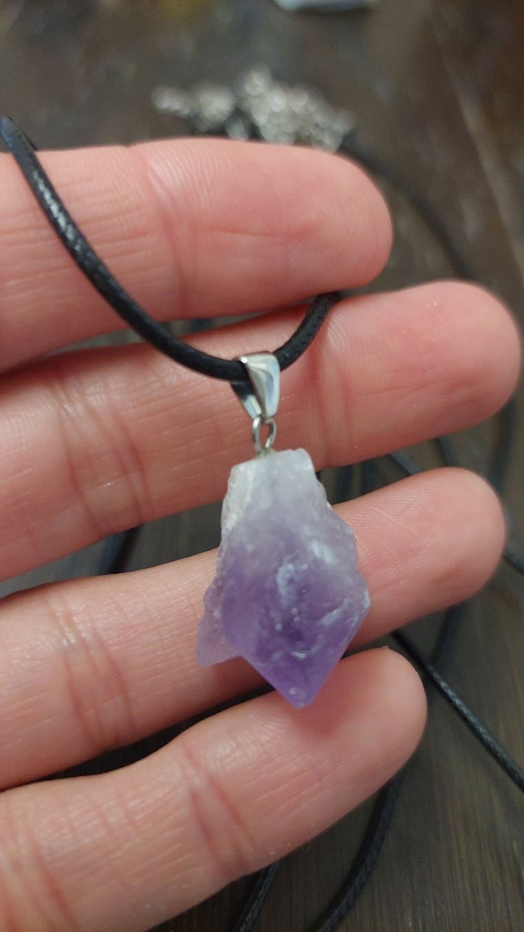 Catenine: naturstein Kette/Amethyst Halskette – Nuovo e nell'imballaggio originale da Basel venduto da O-MEGA 1