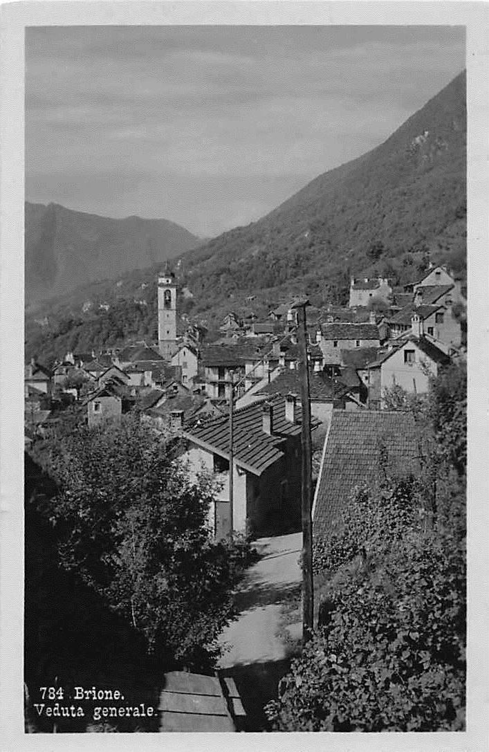 Cartoline postali: Saluti da BRIONE 1928 – Usato da Winterthur venduto da SchatzchischtliWinti