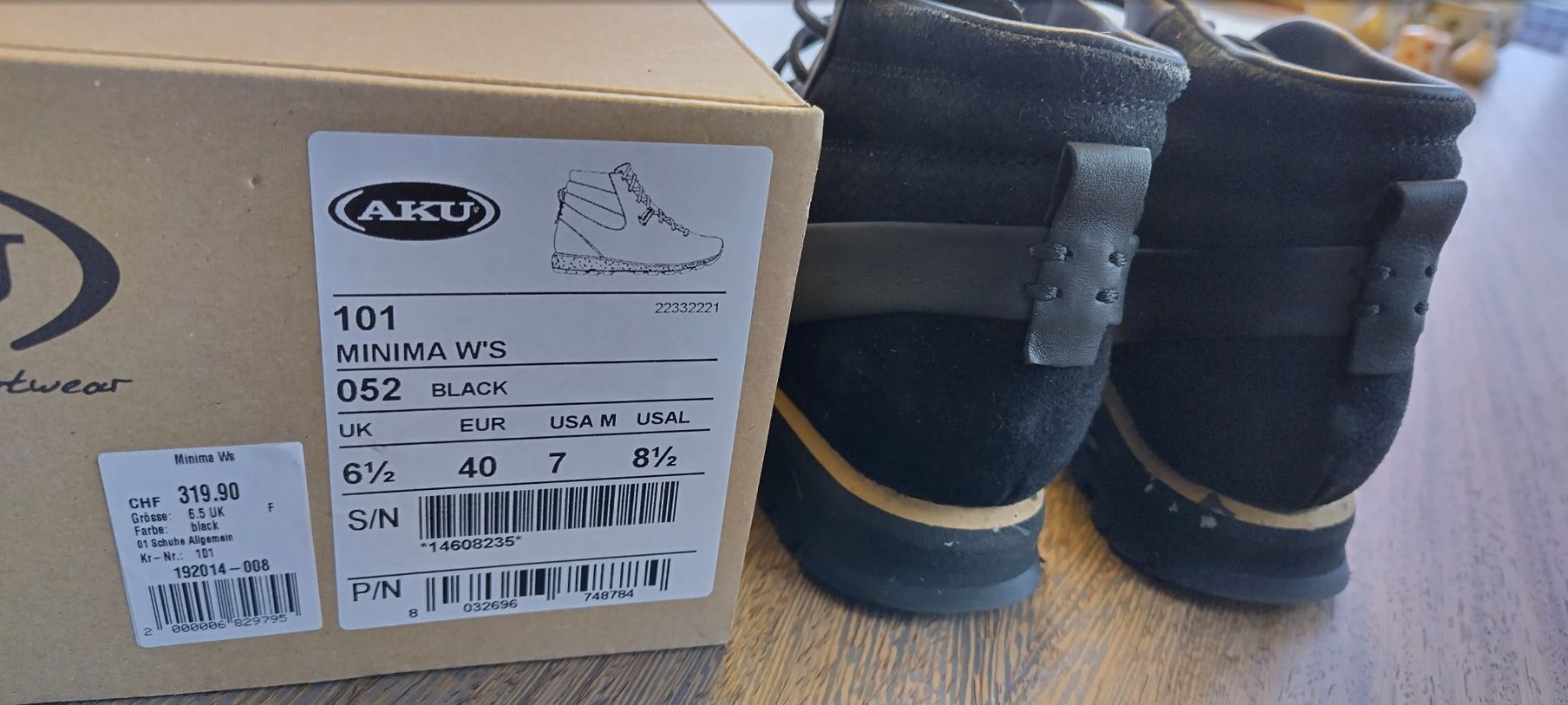 Aku Damenschuhe: AKU  edle & hochwertige Lederschuhe   NP 319, -- Sfr. – Neu und originalverpackt aus Zürich von Mokile 1