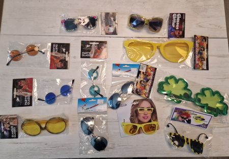 Fasnacht Partybrillenset 18 Teilig Neu
