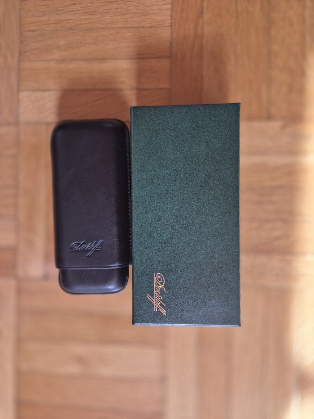 Davidoff Humidor per sigari: davidoff etui a cigares en cuir  – Nuovo (secondo la descrizione) da Cossonay-Ville venduto da bricbroc