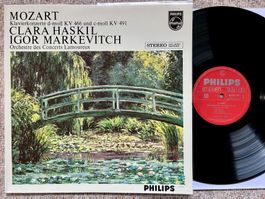 Mozart Clara Haskil Klavierkonzerte Nr. 20 LP GEWASCHEN TOP