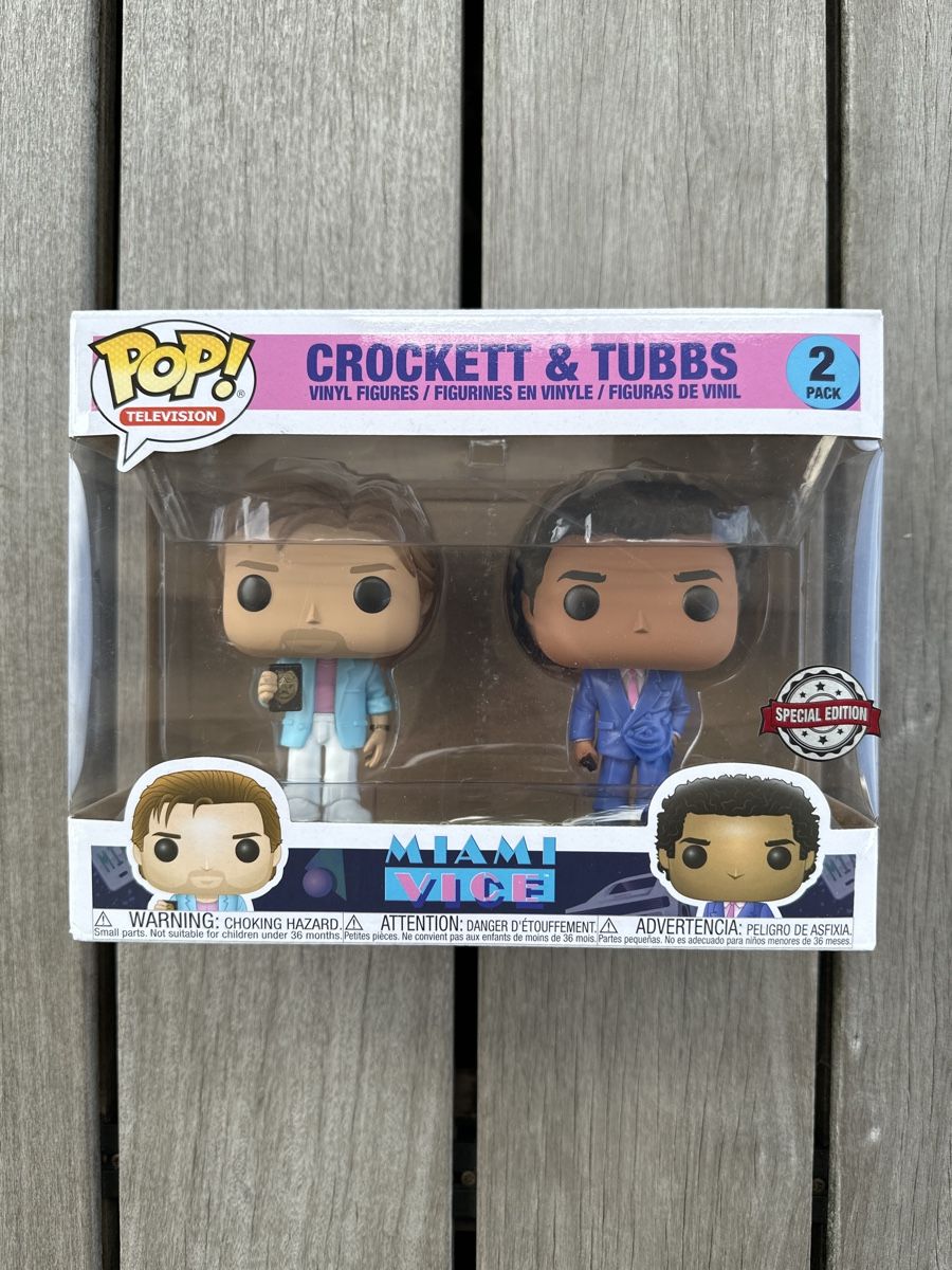 Funko Figuren: Funko Crockett & Tubbs – Neu und originalverpackt aus Obersteckholz von RenMor