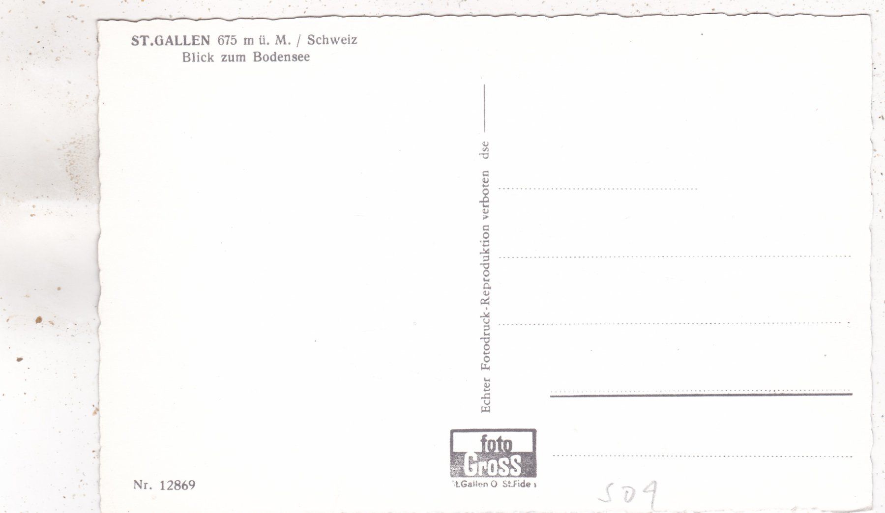 Cartes postales: St. Gallen – D'occasion à Herisau par Lisegrat2008 1