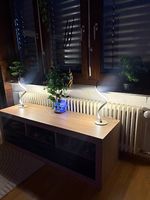 Doppelbett braun gebraucht in gutem Zustand zu verkaufen