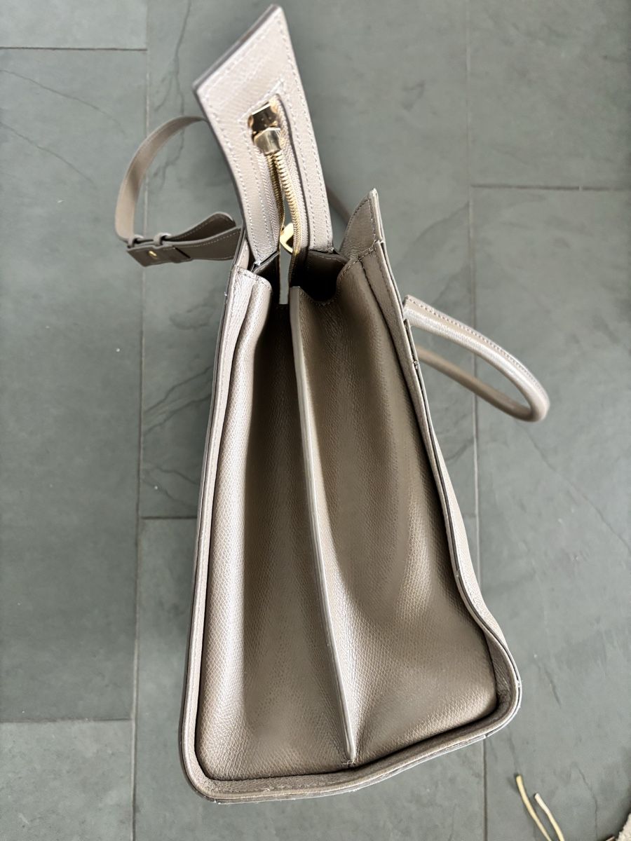 Alemi Borse: Ameli / Alemi Central in greige mit Clutch – Usato da Zollikon venduto da DomisThings 3