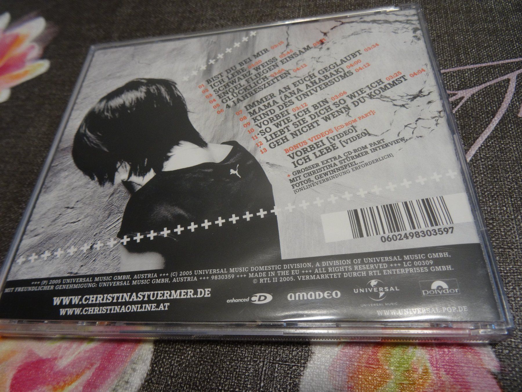 CD: Christina Stürmer - Schwarz Weiss CD – Usato da Olten venduto da Disc-Ausverkauf 1